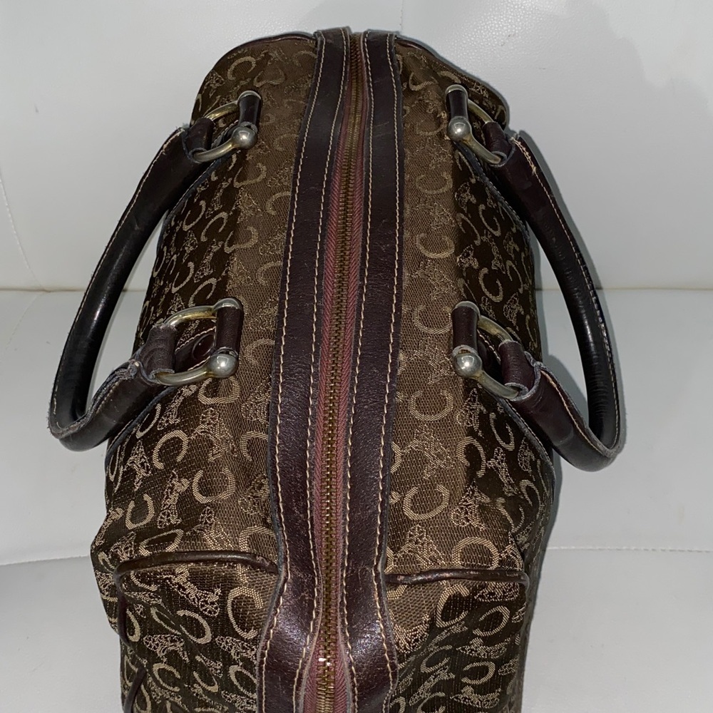 Authentic Rare CELINE Horse Carriage Boston Bag - Picture 9 of 16